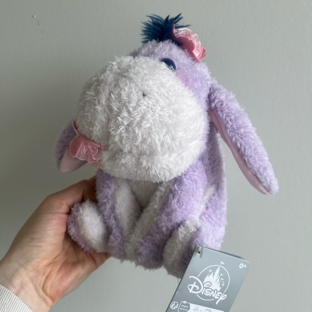 NWT: Disney Japan Sakura Eeyore Stuffed Toy 7”